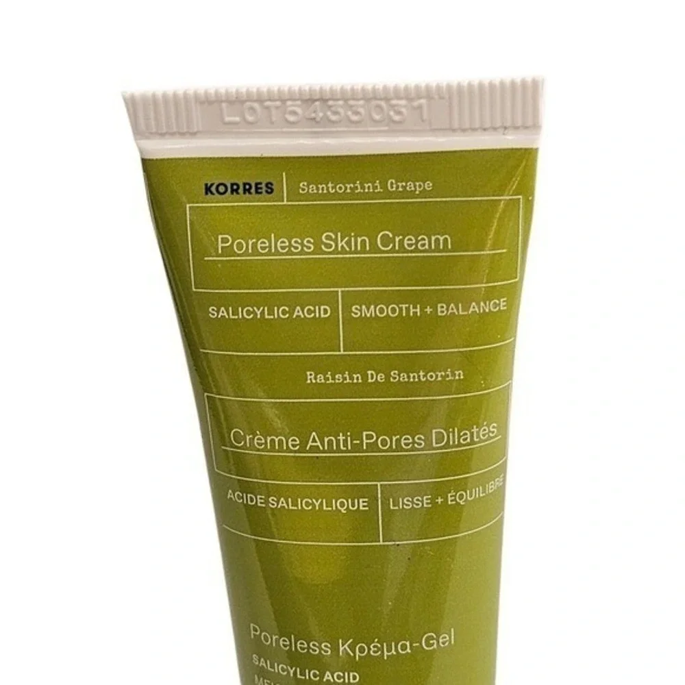 KORRES Santorini Grape Poreless Skin Cream Salicylic Acid Smooth 0.68oz - Picture 3 of 7